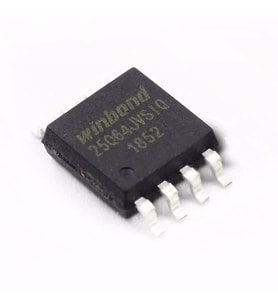 Winbond W25Q64JVSIQ 64M-Bit Seri Flash 3.3V SPI Hafıza Entegresi