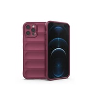 Apple iPhone 12 Pro Kılıf Optimum Silikon - Bordo