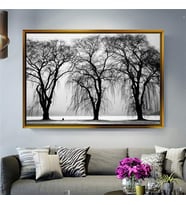 Altın Çerçeveli dekoratif tablo a864 (Gold)