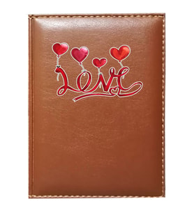 PROMOSYON DENİZİ  I LOVE YOU 4 GÖRSELLİ TABA RUHSAT KABI