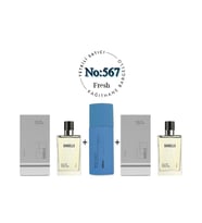 567 + 567 Erkek Parfüm Edp 50 ml + No: 567 Unisex Deodorant 150 ml  - Mnms567deo2