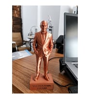 Çalışma Masası ve Kitaplık İçin Dekoratif 15 cm Atatürk Heykeli Modern Hediyelik Ürün