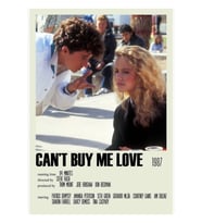Can't Buy Me Love Alternatif (2) Tablo Ahşap Poster Dekoratif