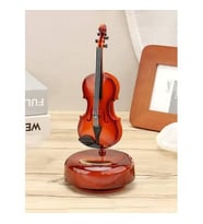 Hareketli Violin Müzik Kutusu