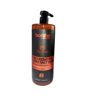Borthe P9 Technic Pro-Keratine Zero Salt Shampoo No:3 1000 Ml