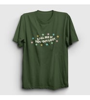 Presmono Unisex Haki Call Me If You Get Lost Tyler The Creator T-Shirt 489338tt (Haki)