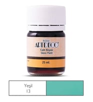 ARTDECO CAM BOYASI 25 ML. YEŞİL Y-030A-13