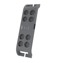 PHILIPS SPN3180A/62 8 Soket Akım Korumalı Priz 900 Joules 2Mt Kablo (Gri)(1923)
