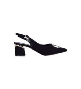 Esracan 2809 5Cm Slingback Kadın Topuklu Ayakkabı