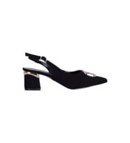Esracan 2809 5Cm Slingback Kadın Topuklu Ayakkabı