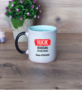 Hukuk Okuduğumu Söylemiş Miydim Kupa Bardak Sihirli Hukukçuya Hediye