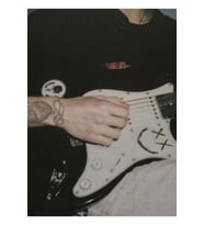 Louis Tomlinson Gitar Tablo Ahşap Poster Dekoratif Kod2285