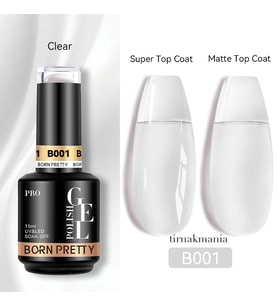 BORN PRETTY PRO 15ml BIAB HEMA Free Quick Building Nail Extension Gel B001 (59654)