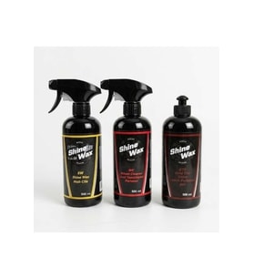 Shine Wax Hızlı Cila & Jant Temizleyici & Lastik Parlatıcı Jel 500 ml 3'lü Set