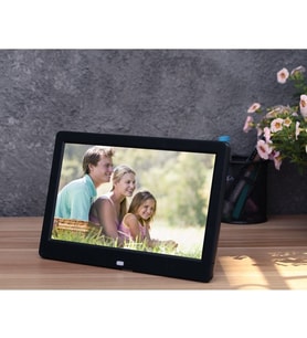 Dijital Fotoğraf Çerçevesi 10.2 inç Video+Mp3 Kumandalı