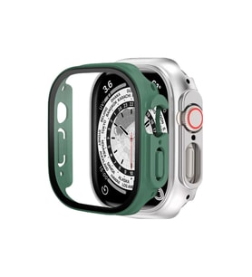 BİNANO APPLE WATCH ULTRA SENSE KASA VE EKRAN KORUYUCU KOYU YEŞİL