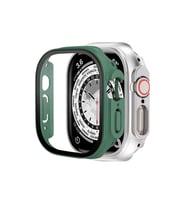 BİNANO APPLE WATCH ULTRA SENSE KASA VE EKRAN KORUYUCU KOYU YEŞİL