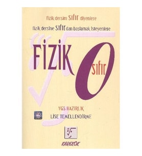 Karekök Yayınları Tyt Hazırlık Ayt Ön Hazırlık Fizik Sıfır
