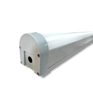 LED Kanal Profil Aluminyum 56x41mm sıva üstü Etanj Su Geçirmez Kasa 2 Metre 7895 Pleksi Kapak Yan Kapaklı Metal Tutucu