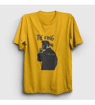 Presmono Unisex Sarı The King Dizi True Detective T-Shirt 477790tt (Sarı)