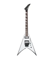 Jackson 2910224577 Js King V Js32 Elektro Gitar (white W/black Bevels) Beyaz Gövde Siyah Kenar Çizgileri Ve Floyd Rose