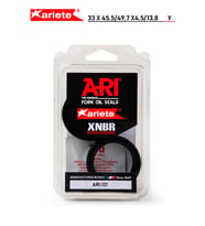 Ariete Arı.121 2007-2021 Suzuki Burgman 200 Uyumlu Ön Amortisör Toz Keçesi (Siyah)