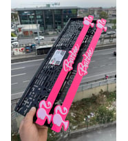 Barbie Özel Tasarım Lüks Pleksi Plakalık