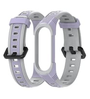 Mijobs Xiaomi Mi Band 5-4 Çift Renk Kayış Kordon-(5775) - SSSSSS9742-1704
