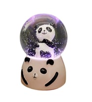 Panda Orta Boy Işıklı Müzikli Kar Küresi
