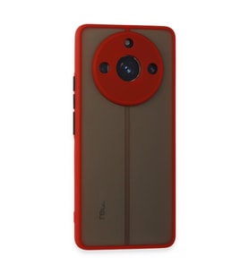 Realme 11 Pro Kılıf Montreal Silikon Kapak - Kırmızı