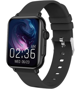 Thull Tw3-01 Siyah Case Akıllı Saat + Mavİ Silikon Kordon