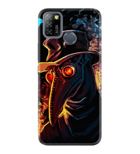 INFINIX Smart 4 5 6 Zero 8 S5 Pro Kılıf Desemli Silikon Karga 1616