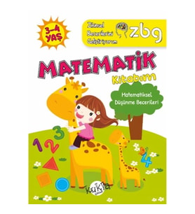 ZBG 3-4 Yaş Matematik Kitabım