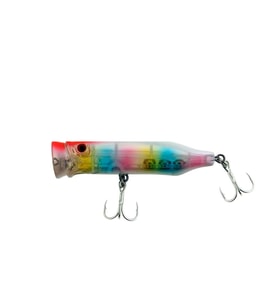Fujin Salt Popper 70mm 9.5gr Su Üstü Maket Balık 194 Candy Rainbow