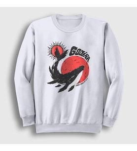 Presmono Unisex Beyaz Mars To Sirius V3 Gojira Sweatshirt 407201tt