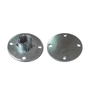 Mey İthalat® 1/2 Galvanizli Boru Flanşı Duvara Montaj İçin