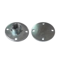 Mey İthalat® 1/2 Galvanizli Boru Flanşı Duvara Montaj İçin
