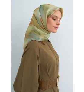 ARMİNE SURA İPEK EŞARP 26YA9519 80
