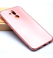 Lexroo Huawei Mate 20 Lite Kılıf Premier Silikon Kılıf - Rose Gold