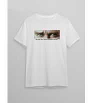 10 Kasım Atatürkü Anma Günü Baskılı Oversize Bisiklet Yaka T-shirt - Beyaz