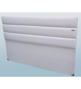 Başlık 90311 DK Çift Kişilik 150 lık Suni Deri Kumaş Model Beyaz Renk El Yapım