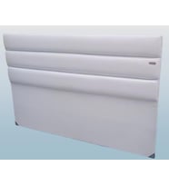 Başlık 90311 DK Çift Kişilik 150 lık Suni Deri Kumaş Model Beyaz Renk El Yapım