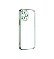 Iphone 11 Uyumlu Kamera Lens Korumalı Plating Telefon Kılıfı