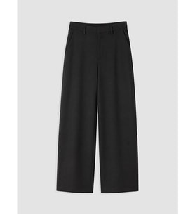 LCW Modest Siyah Yüksek Bel Geniş Paça Kadın Pantolon