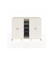 Kronos Dolap 12 Raflı 4 Kapaklı 220x59x163 Aytaşı-Aytaşı/Antrasit