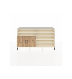 Arges Konsol 7 Raflı 2 Kapaklı 176x30x99 Aytaşı-Çam/Aytaşı