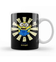 Minion Retro Japanese Kupa Bardak Porselen