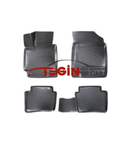 Kia Rio 2013 3D Havuzlu Paspas Siyah