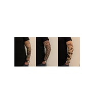 Giyilebilir Dövme 3 Çift 6 Adet Kol Çorap Dövmesi Sleeve tattoo Set21