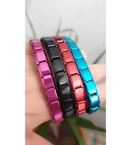 İTALYAN CHARM ÇELİK BİLEKLİK (Çok Renkli)